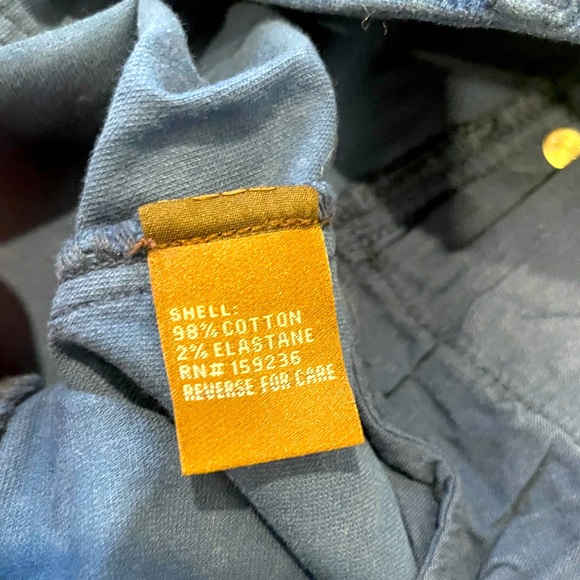 J. McLaughlin blue velvet Watson suede skinny pants size 2 - Picture 5 of 6